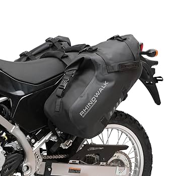 オートバイ　サイドバック Amazon | Rhinowalkオートバイのサドルバッグ防水防振モーター